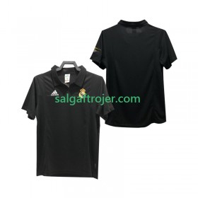 Real Madrid 2003 Fodboldtrøjer Retro Udebanesæt 2002 Kort ærmer